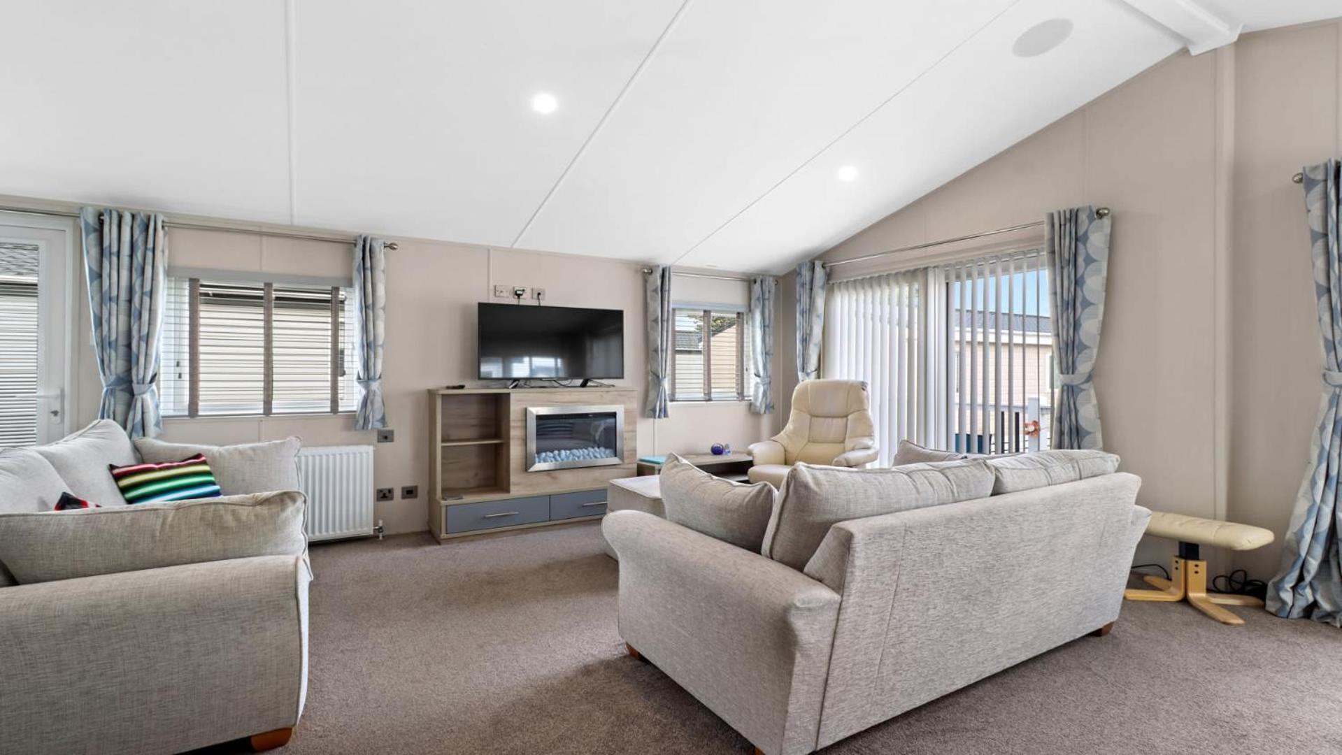 33 Beach Retreat Lodge Pevensey Bay Holiday Park מראה חיצוני תמונה
