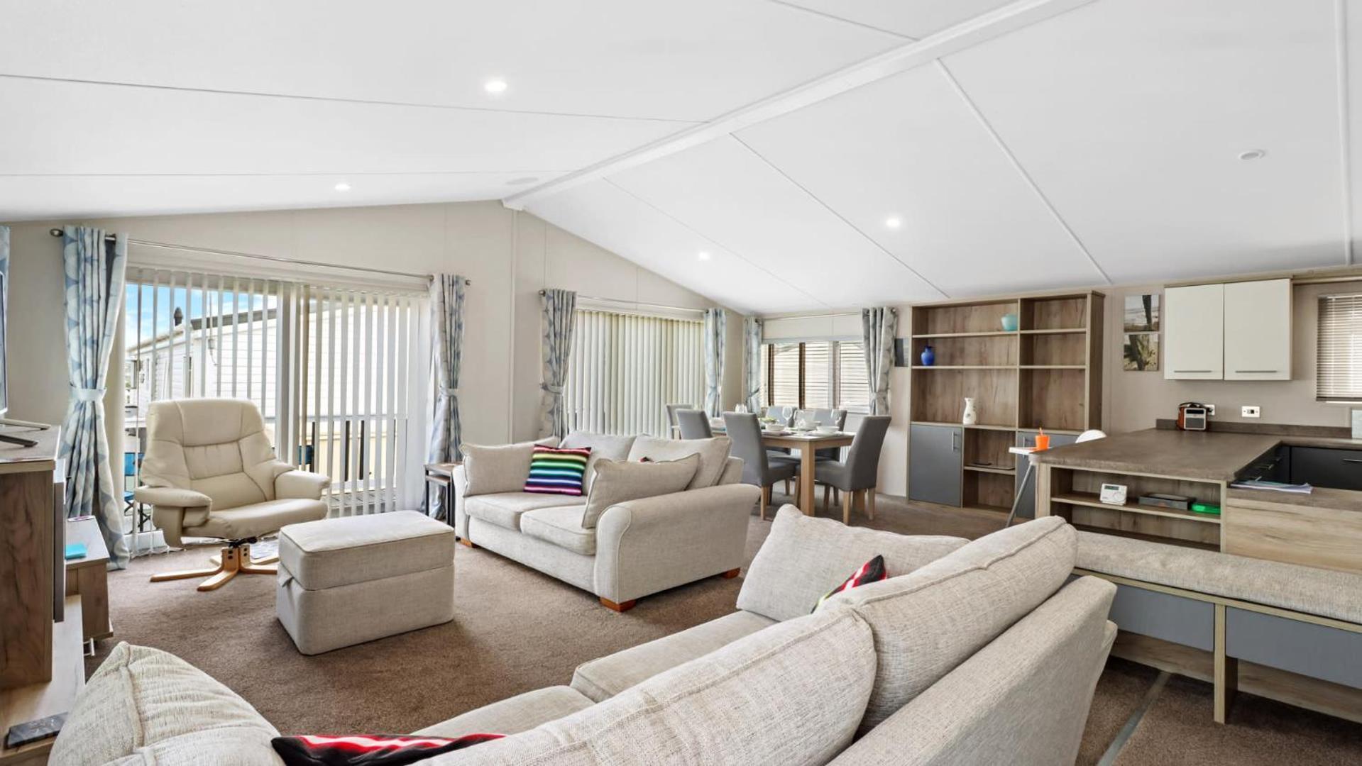 33 Beach Retreat Lodge Pevensey Bay Holiday Park מראה חיצוני תמונה