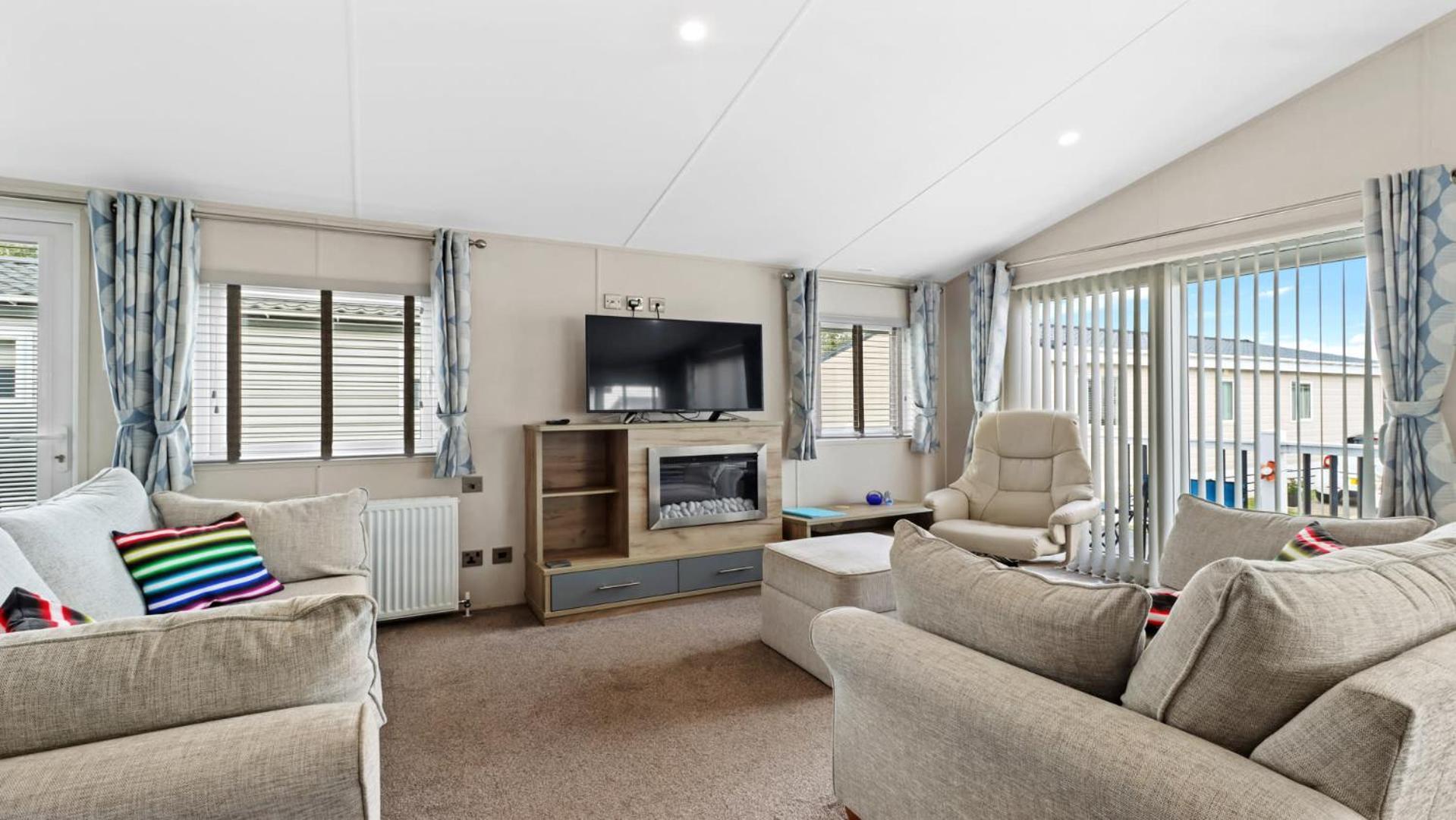 33 Beach Retreat Lodge Pevensey Bay Holiday Park מראה חיצוני תמונה